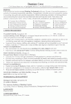 Banking Sample Resume